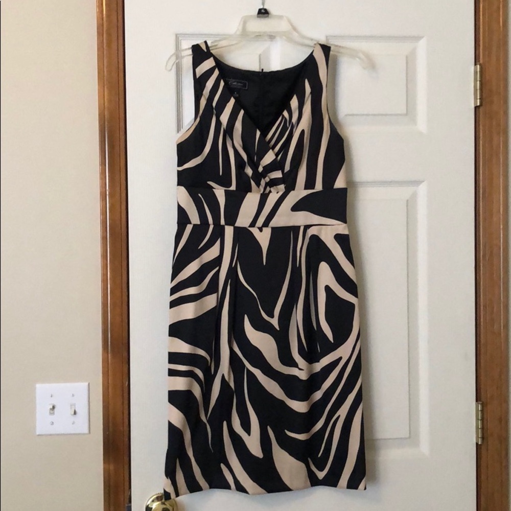 Unique print party dress